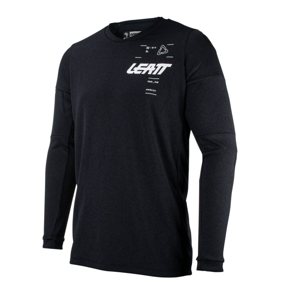 Leatt Moto 4.5 Windblock Motocross Jeresy Black