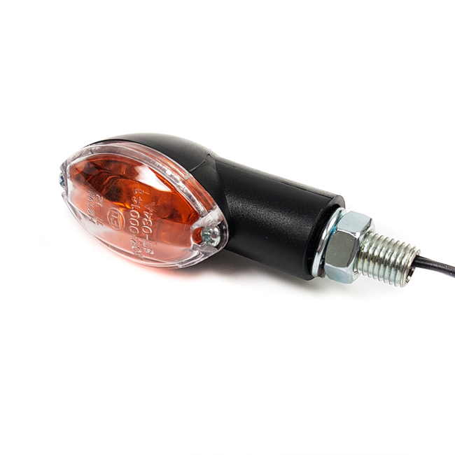 Cat Eye indicators short 66MM clear lens E-mark Tech7