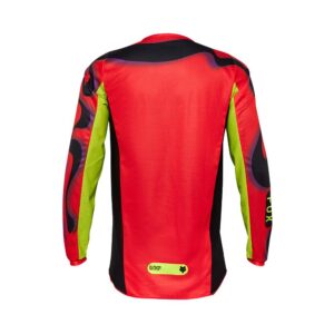 Fox 180 Emotion Motocross Jersey Flo Red - Image 2