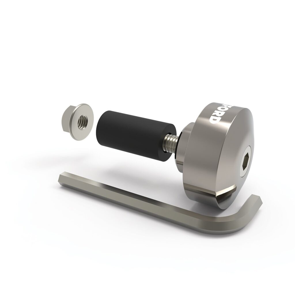 OXFORD HANDLEBAR BAR ENDS - SIL