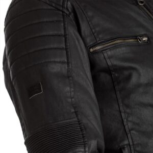 RST Brixton Wax CE Textile Road Jacket Black - Image 3