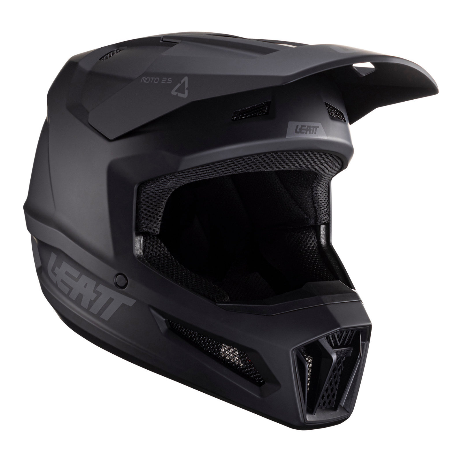 Leatt Moto 2.5 Motocross Helmet Stealth - Image 1