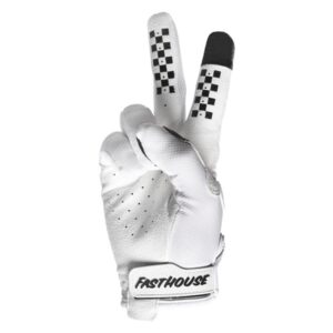 Fasthouse Elrod OG Motocross Gloves White - Image 2