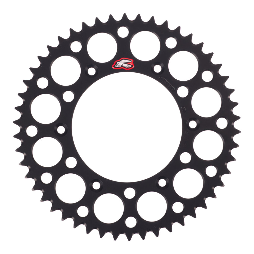 Renthal Sprocket Rear Black 50T Alloy 7075 T6 Grooved