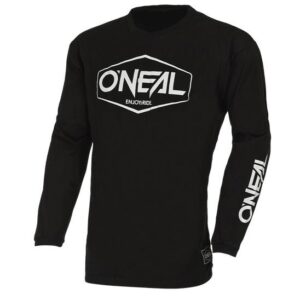 Oneal Element Hexx Cotton Motocross Jersey Black/White - Image 1