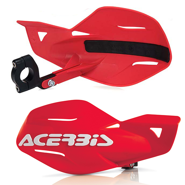 Uniko MX handguard red universal with mount kit [A]
