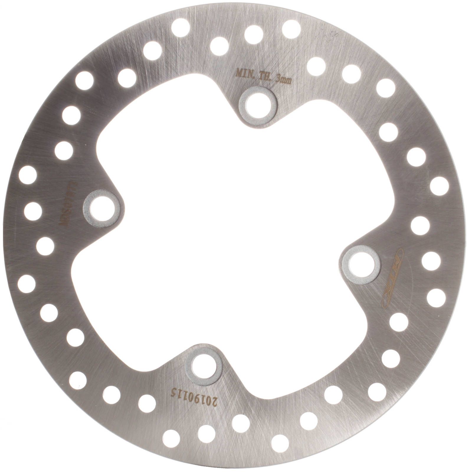MTX BRAKE DISC SOLID TYPE - REAR - Image 1