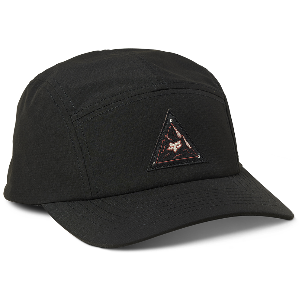 Fox Finisher 5 Panel Cap Black