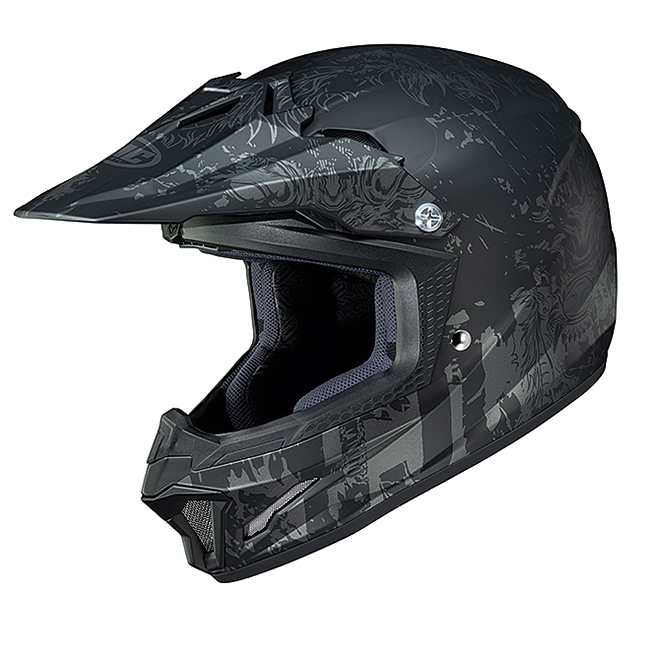 HJC CL-XY 2 Creeper MC5 Black Motocross Helmet Youth