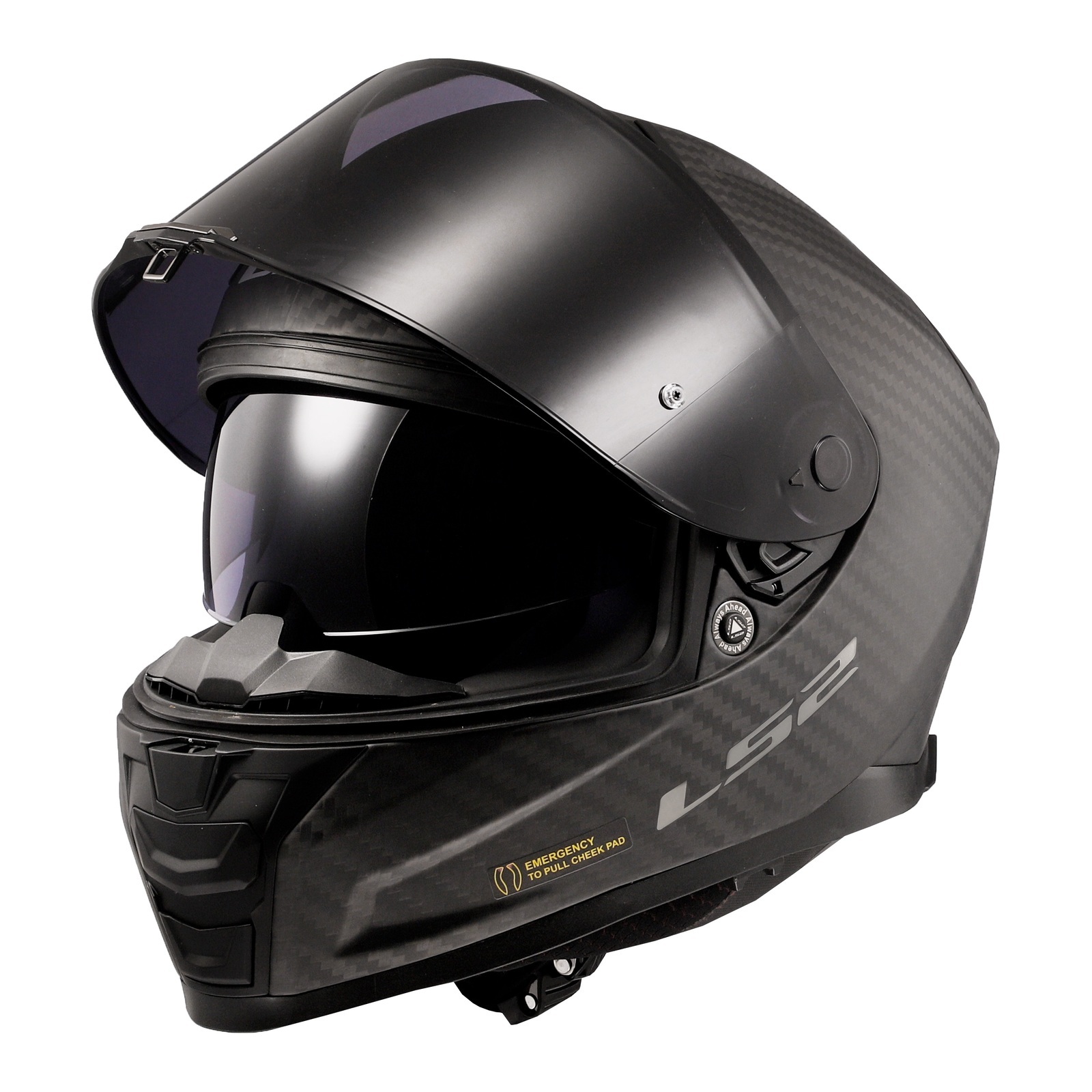 LS2 FF811 Vector II Road Helmet Carbon - Image 4