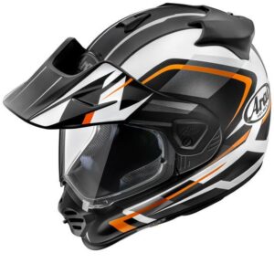 Arai Tour-X5 Discovery Adventure Helmet Orange Frost - Image 1