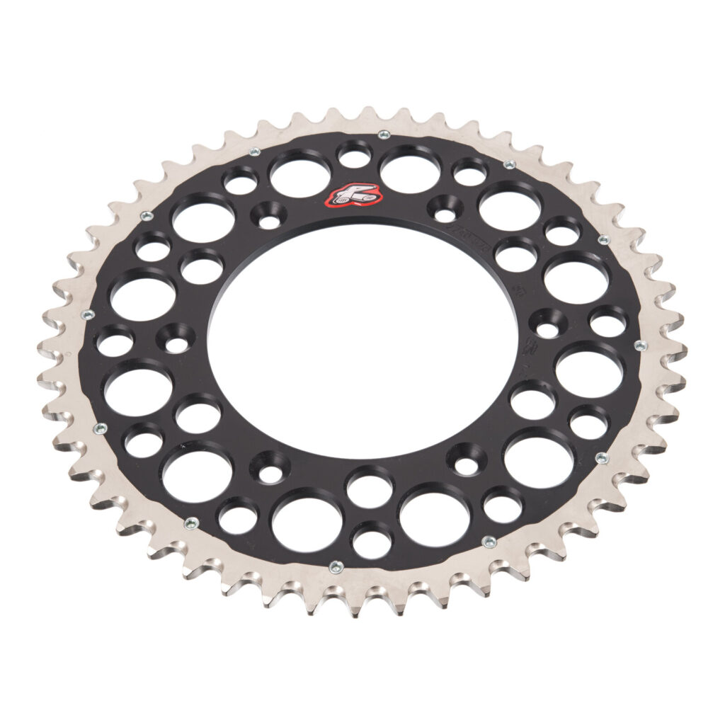 Renthal Sprocket Twinring Black 50T Bi-Metal Grooved