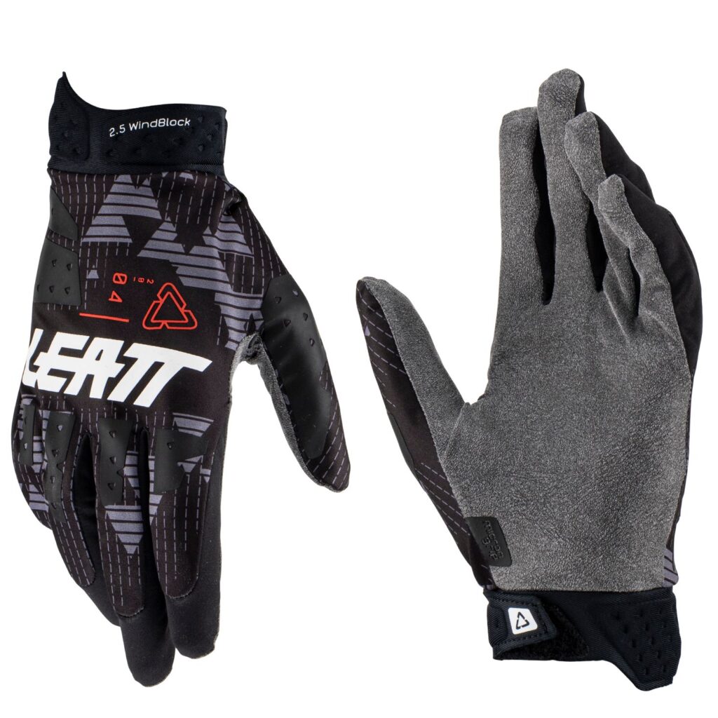Leat Moto 2.5 Windblock Motocross Gloves Black