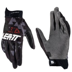 Leat Moto 2.5 Windblock Motocross Gloves Black - Image 1