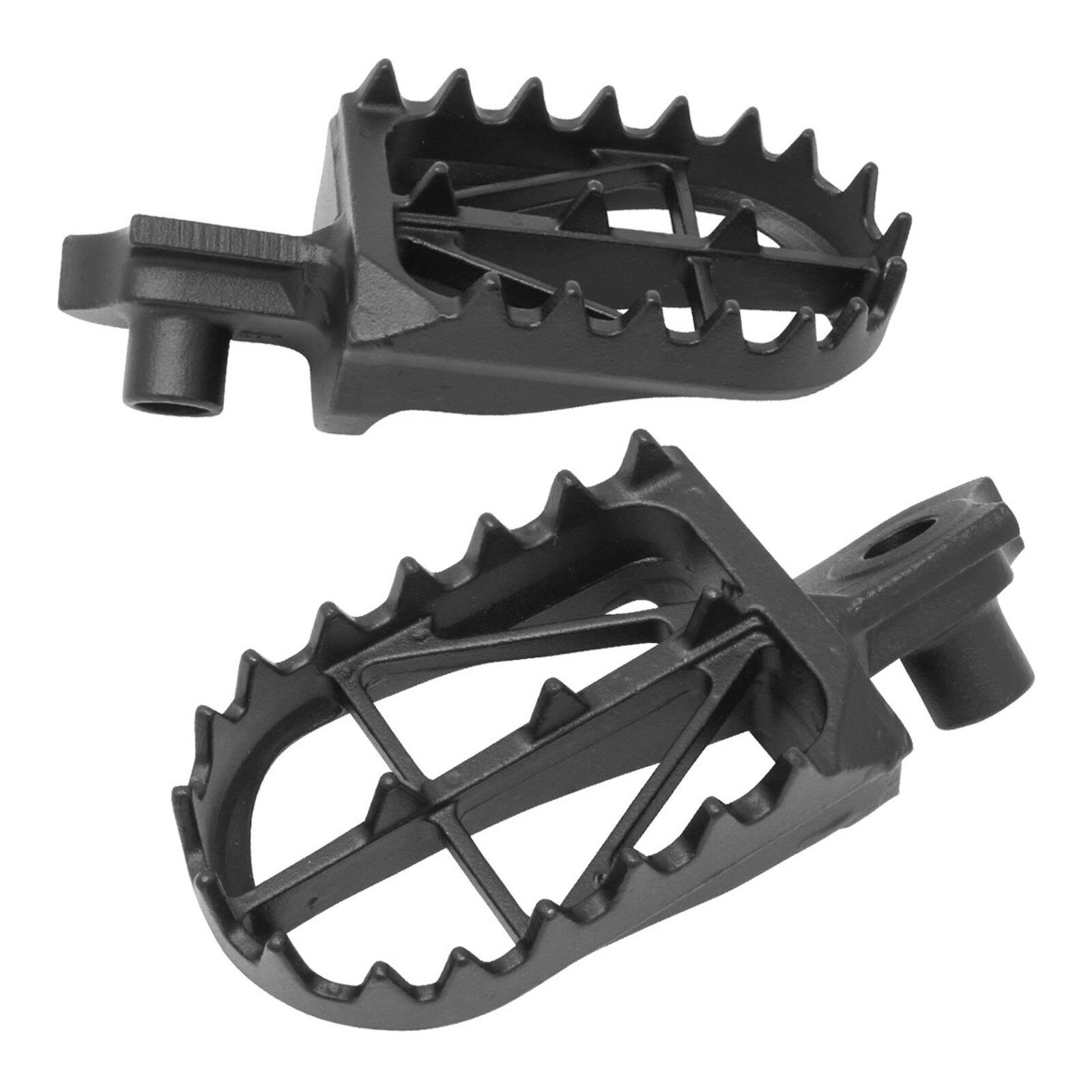 Zeta Wide Foot Pegs CrMo Mid CRF1000L, XR400/600/650R/650L - Image 2