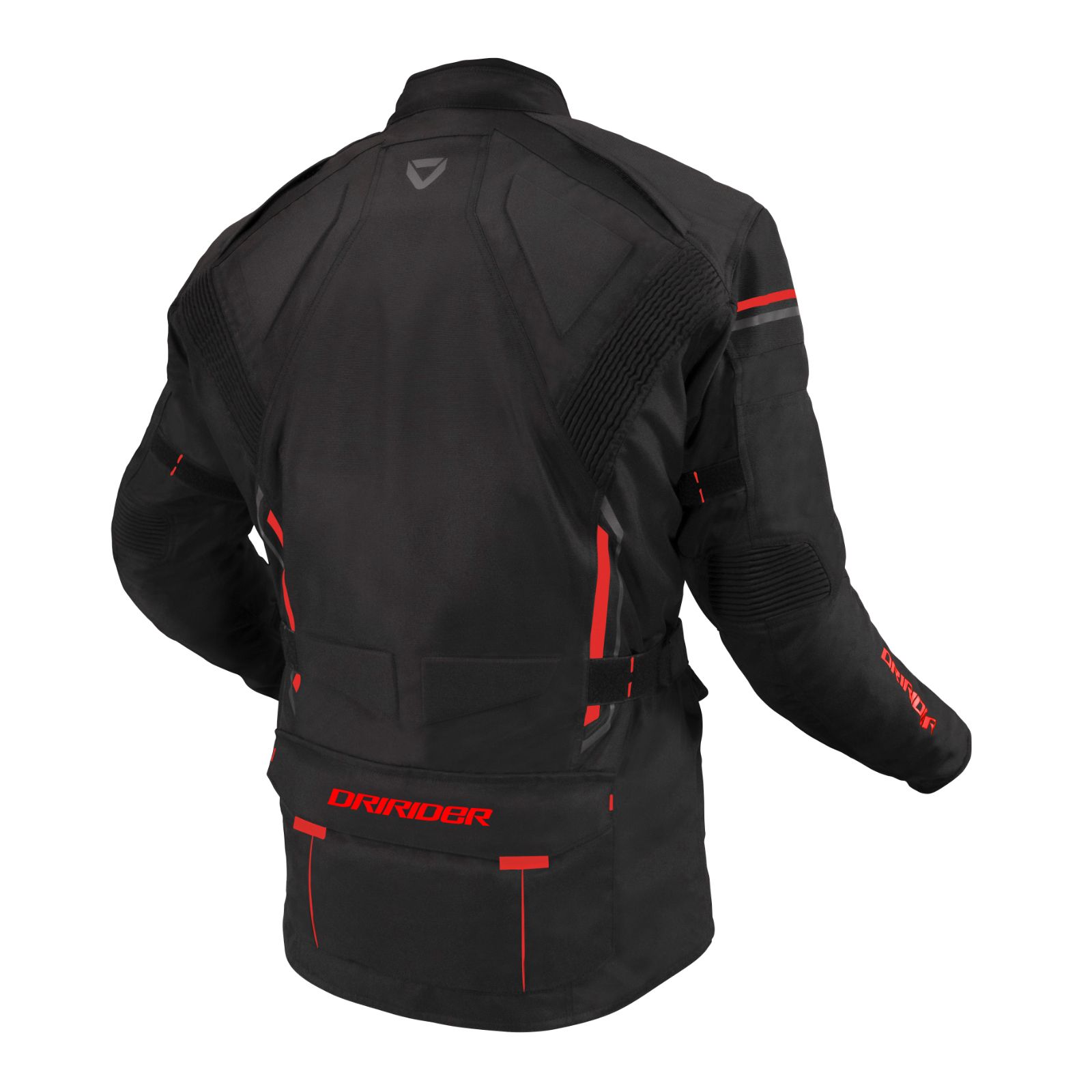Dririder Compass 4 Road Jacket Black/Red - Image 2