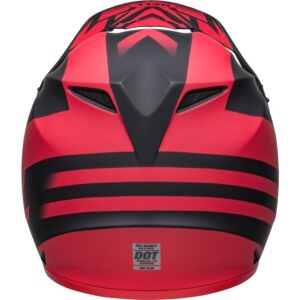 Bell MX-9 MIPS Disrupt Motocross Helmet Matte Black/Red - Image 5