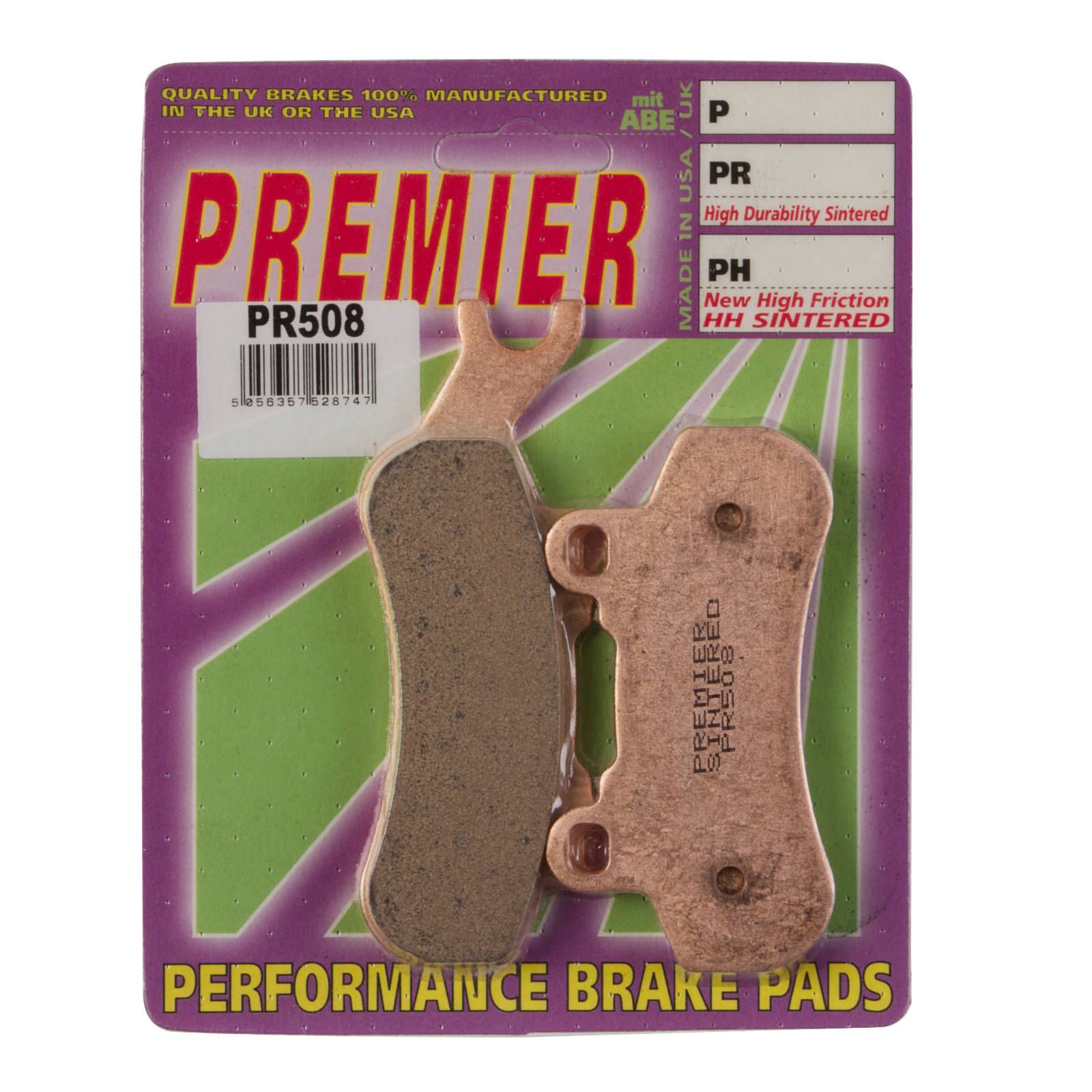 PREMIER BRAKE PADS FULL SINTERED CAN AM Defender FR - Image 1