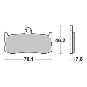 Brembo Brake Pad - Sintered Front - Image 2