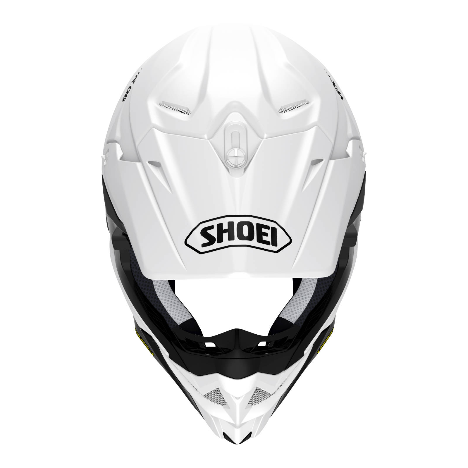 Shoei VFX-WR06 M.E.D.S Motocross Helmet White - Image 2
