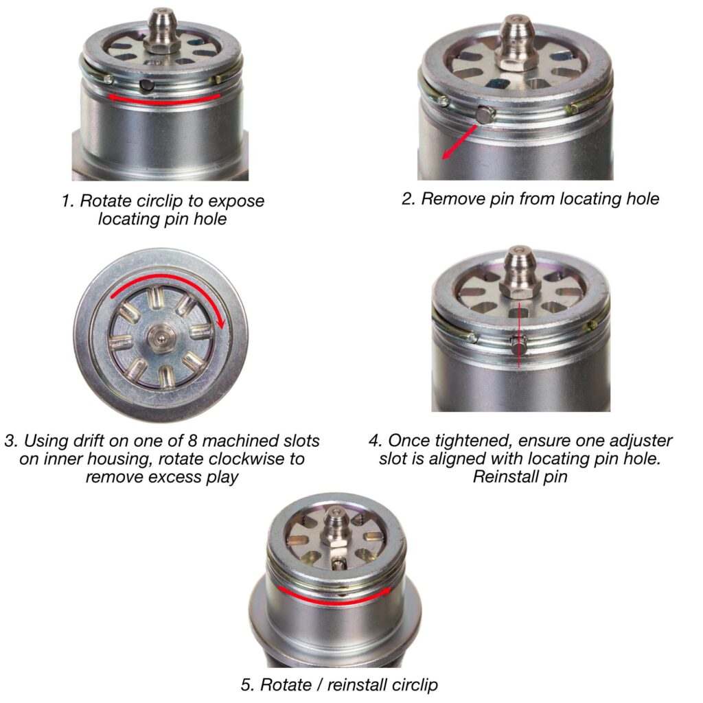 WHITES BALL JOINT PLUS - HEAVY DUTY ADJUSTABLE