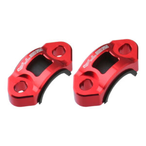 Zeta Rotating Bar Clamp Brake & Clutch Set Red - Image 1