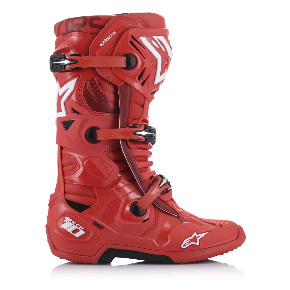 Alpinestars Tech-10 Motocross Boots Red
