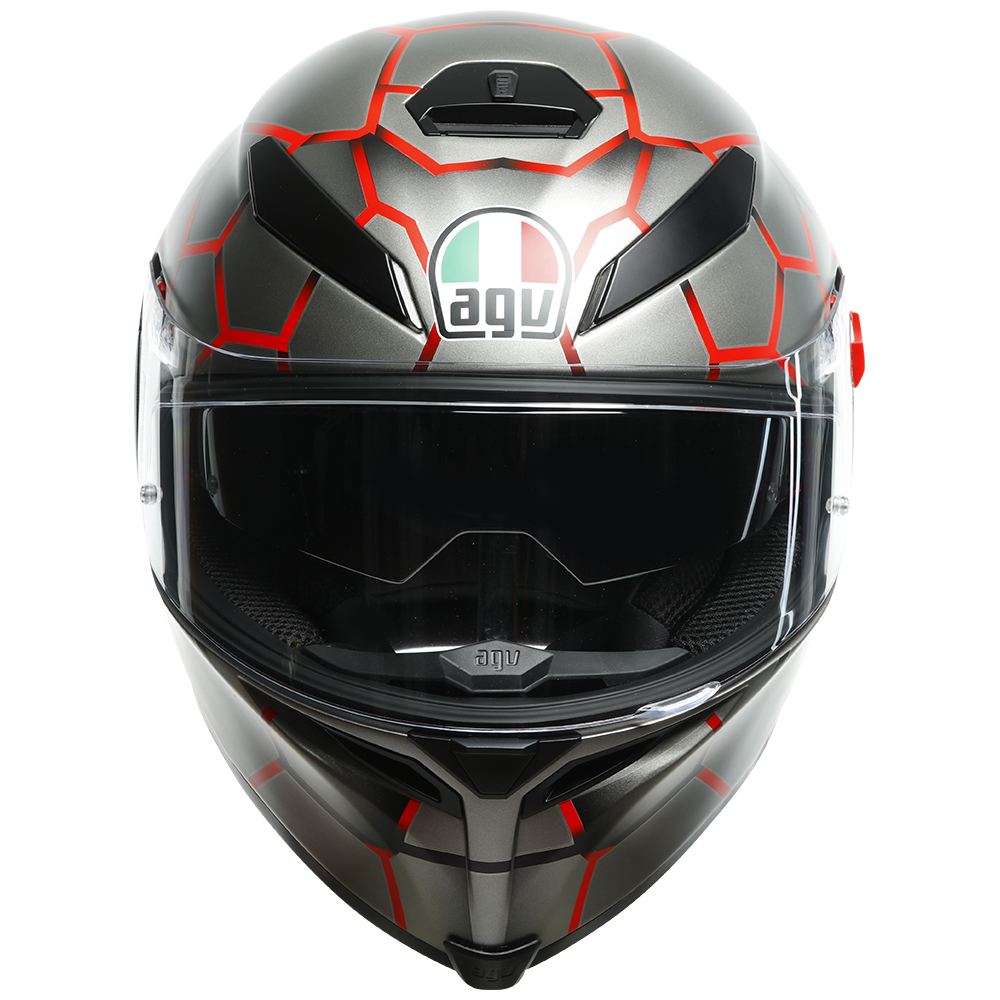 AGV K5 S Road Helmet Vulcanum Red