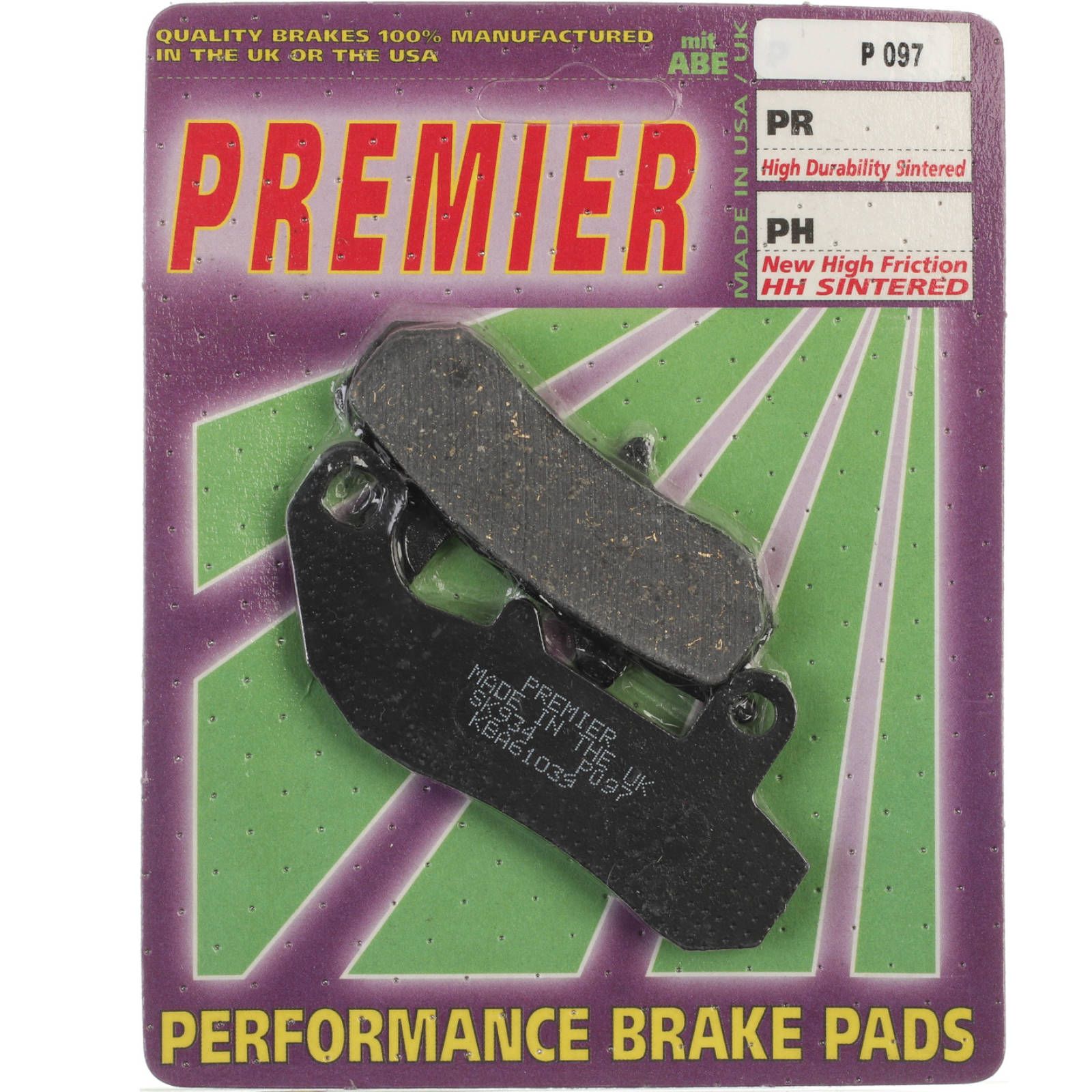 PREMIER BRAKE PADS P097 - SUZ | YAM - Image 1