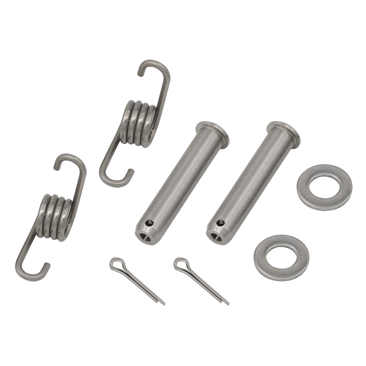 FOOTREST PIN & SPRING SET PSYCHIC MX BETA 125RR 250RR 300RR 350RR 400RR 450RR 500RR - Image 1