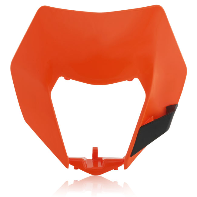 Headlight Mask Orange KTM EXC, EXC-F 2014-2016 [A]