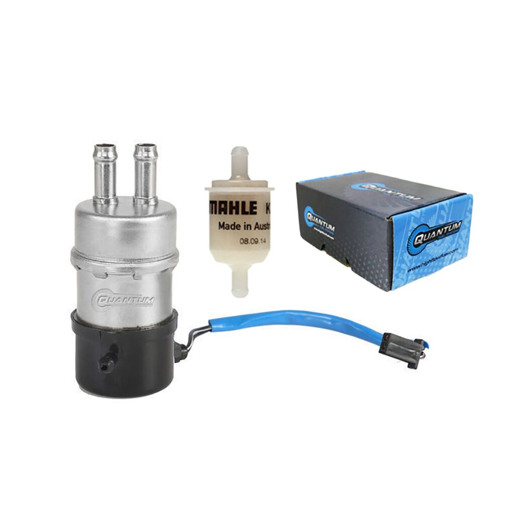 QUANTUM FRAME-MOUNTED ELECTRIC  FUEL PUMP W/ FILTER