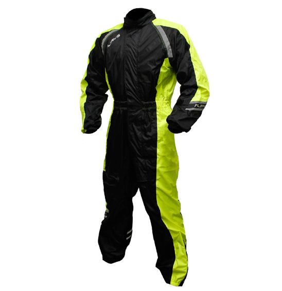 Rjays Tempest Rain Suit Black/Hi Vis