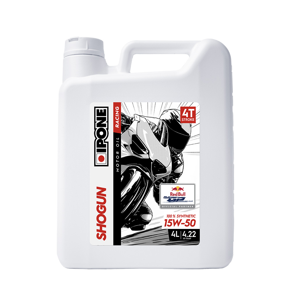 15W50 4L Shogun 100% PAO & Ester Synthetic Oil IPONE
