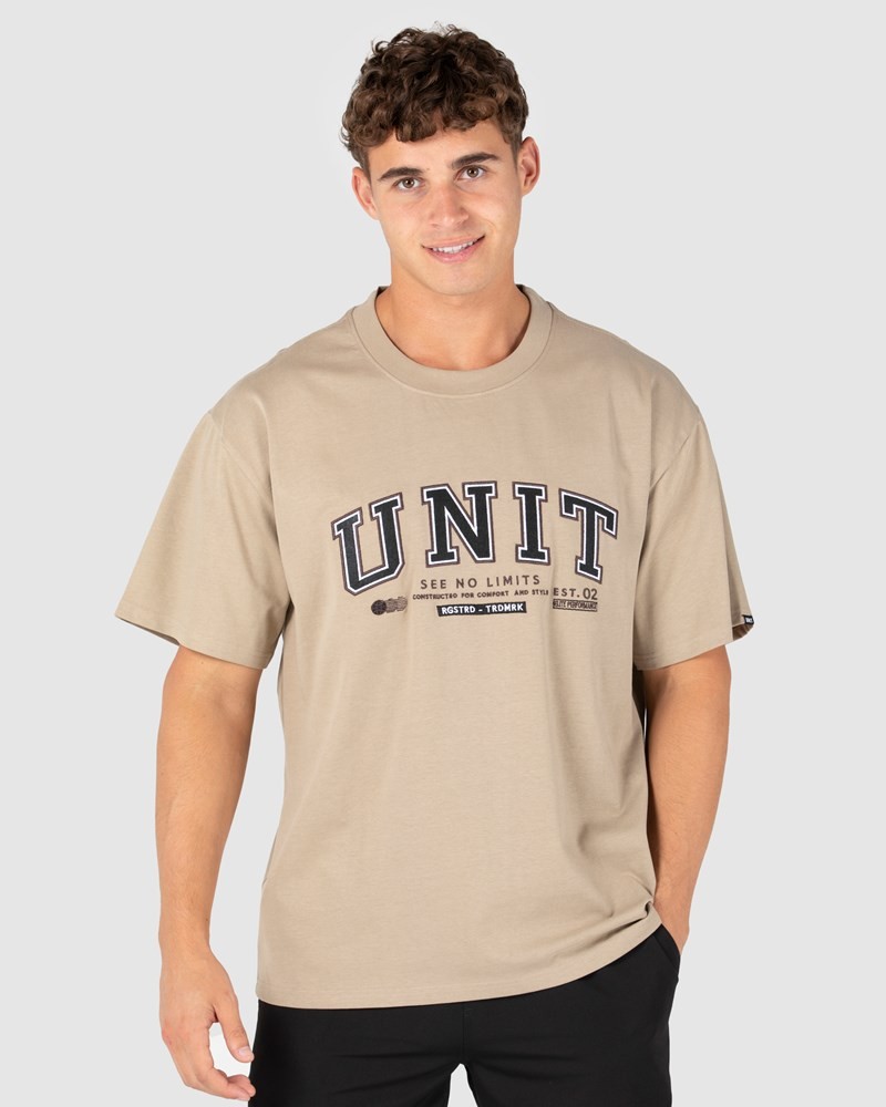 Unit ChampTee Oversized Tan