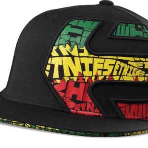 CHEVY-210 FLEX FIT HAT [BLACK/GREEN/GOLD] - Image 1
