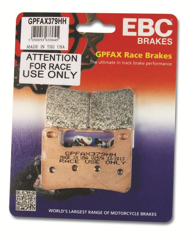 EBC GPFAX662HH SINTERED ROAD RACE ONLY BRAKE PADS [NC] NS