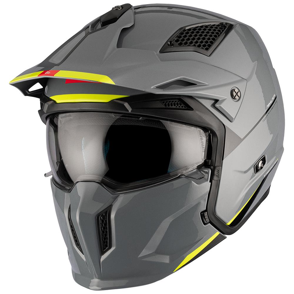 MT Streetfighter SV S Road Helmet Gloss Grey