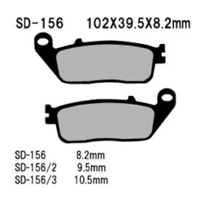 Vesrah disc pads SD156/3 [A] - Image 1