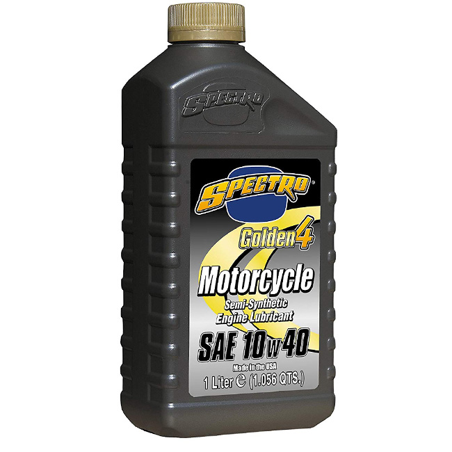 Spectro 10w40 1L Golden 4 Semi Syn Engine Oil (JASO MA)
