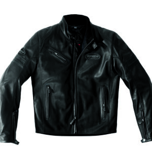 Spidi Ace Leather Road Jacket Black - Image 1