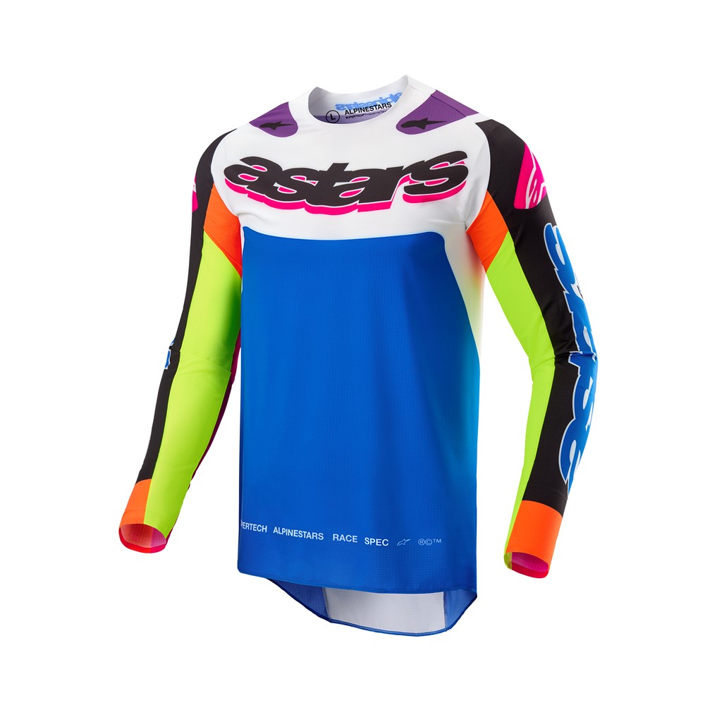 Alpinestars Supertech SX Hay Limited Edition Motocross Jersey Multicolour