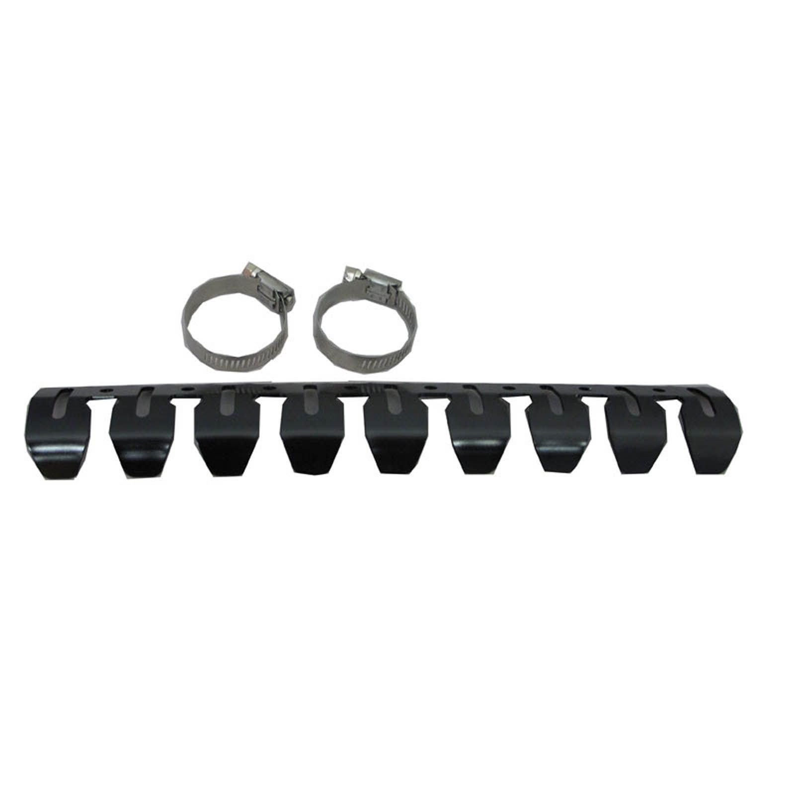 EXHAUST PROTECTOR 4-STROKE BLACK - Image 1