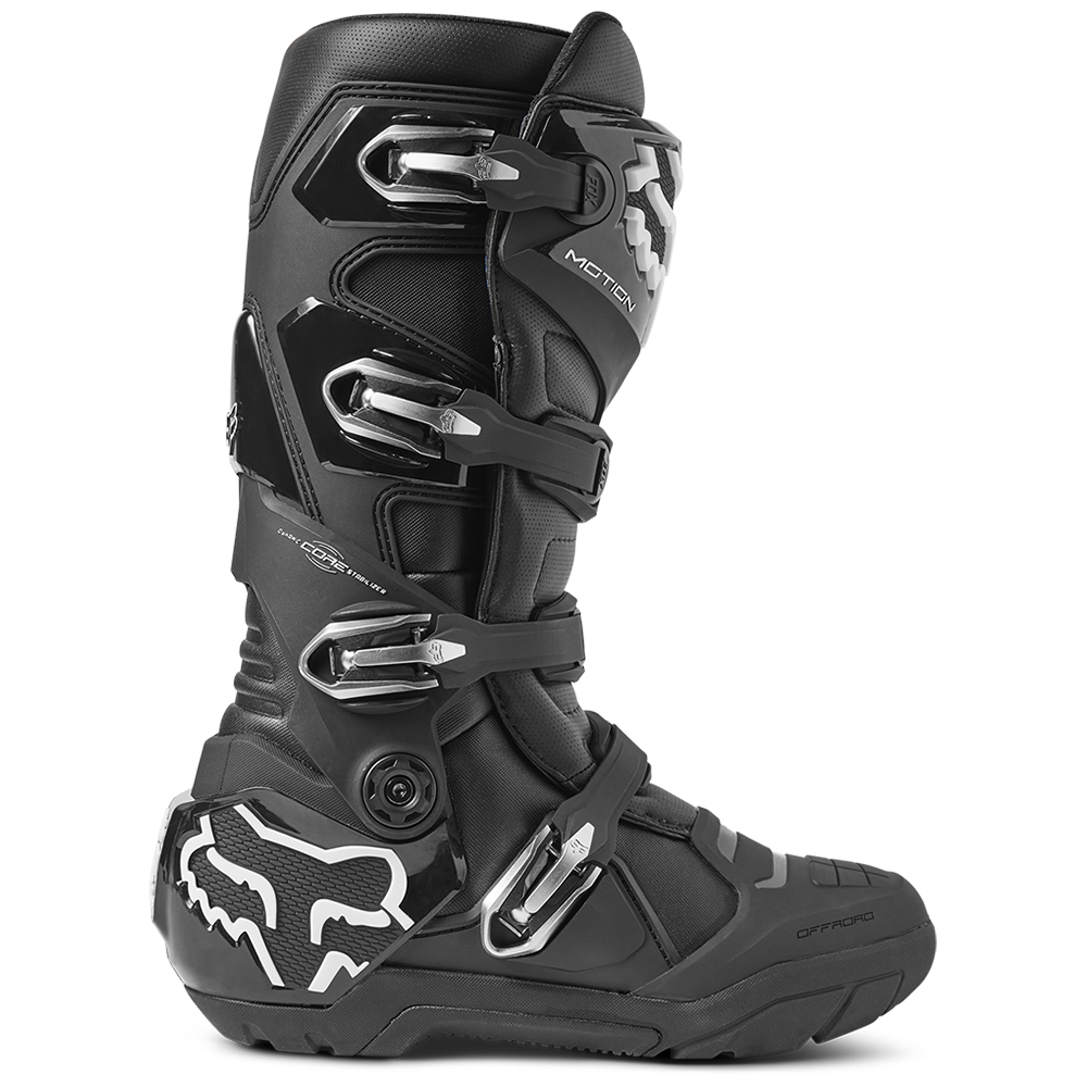 Fox Motion X Motocross Boots Black