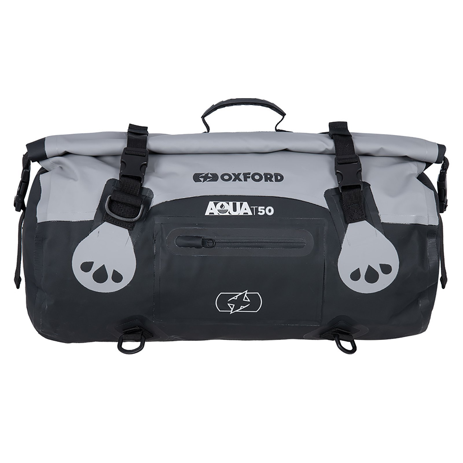 Roll Bag Oxford Aqua T50 Black/Grey - Image 1
