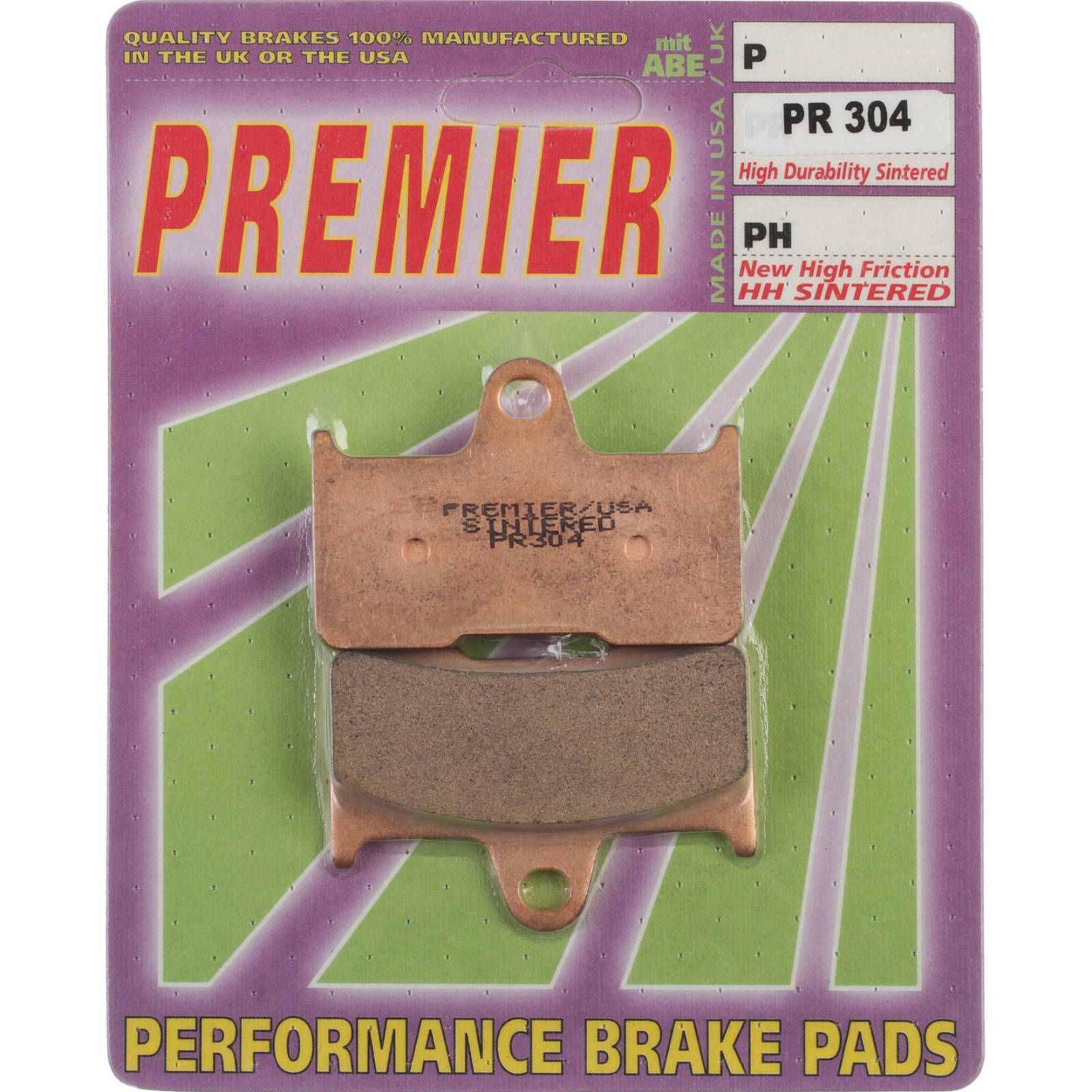 PREMIER BRAKE PADS FULL SINT YFM660 Grizzly R - Image 1