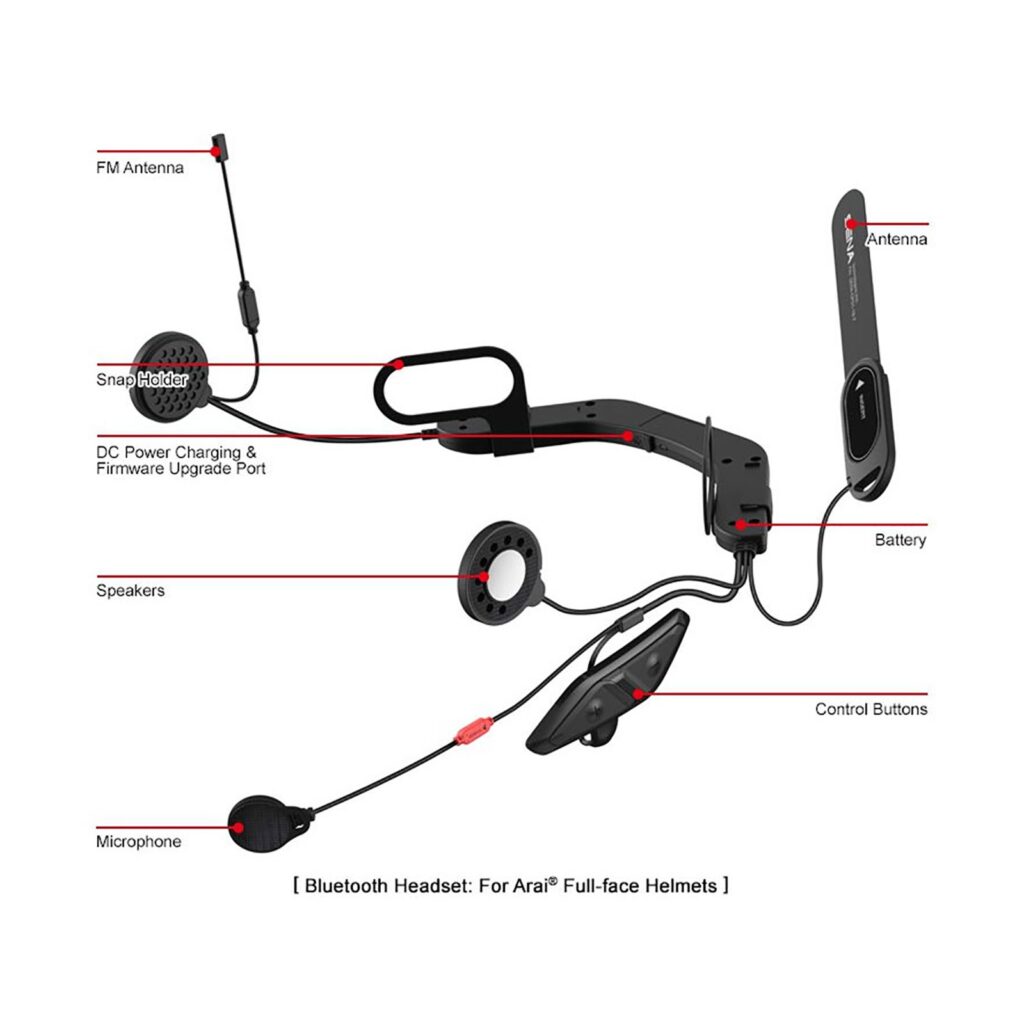 Sena Shoei Intercom (Single) for ARAI (10U-AR-11)