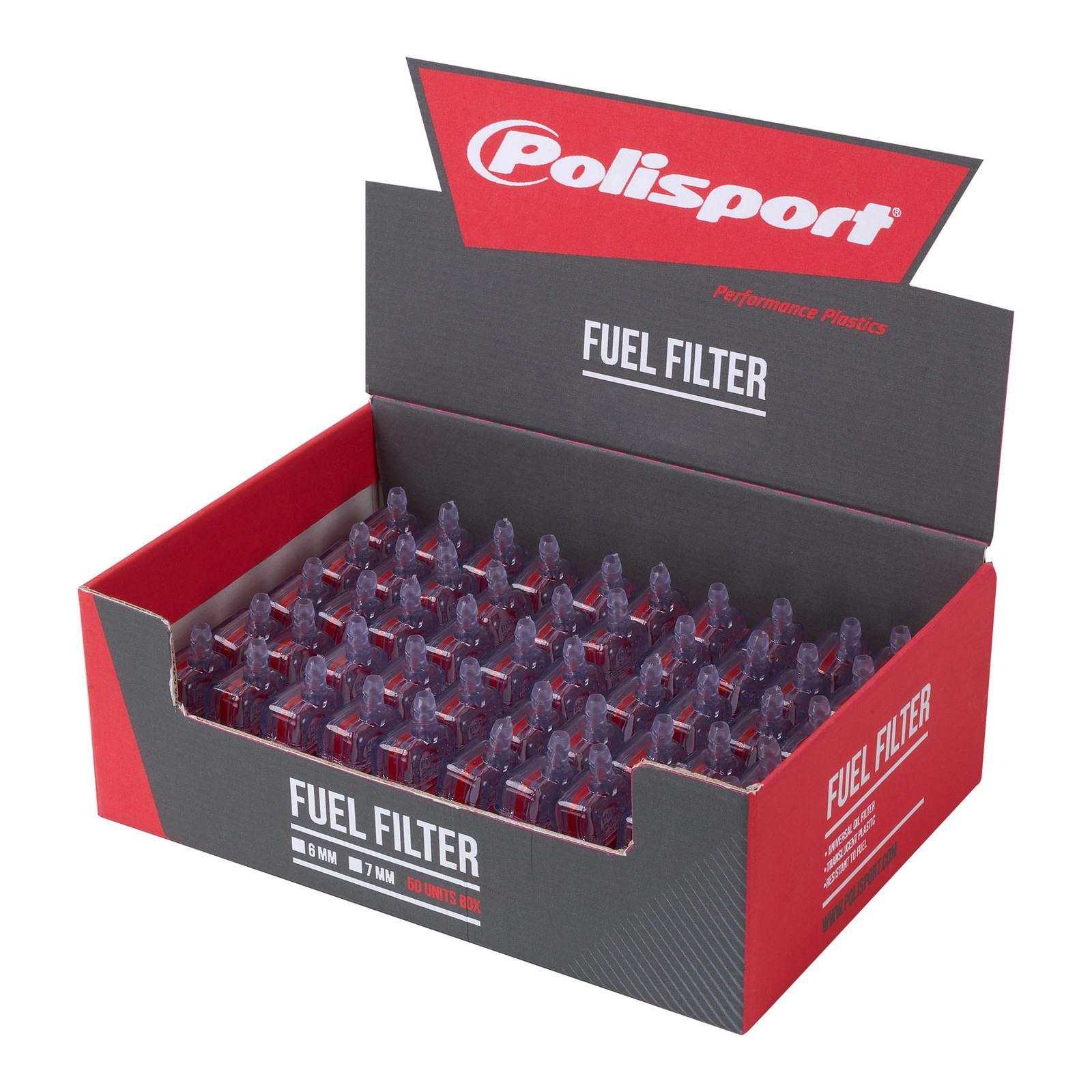 Polisport Fuel Filter 7mm - Box Of 50 Pieces - Image 1