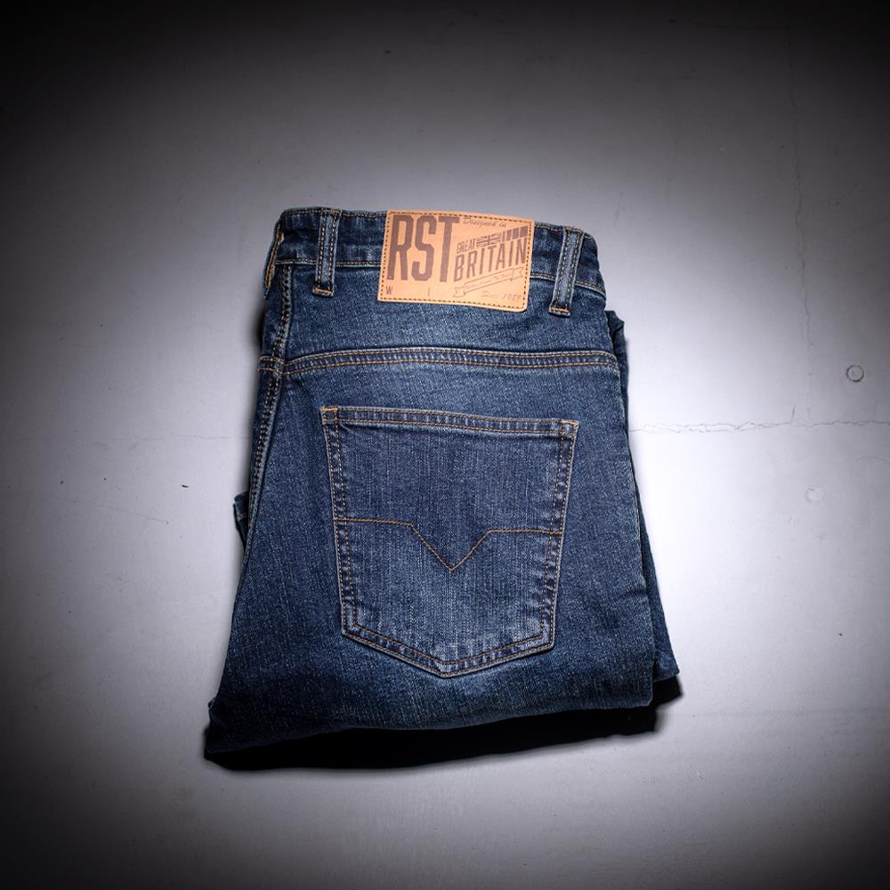 RST Single Layer Reinforced CE Denim Jeans Blue