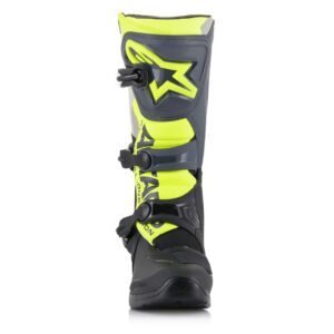Alpinestars Tech-3 Motocross Boots Black/Cool Grey/Yellow Fluro - Image 2